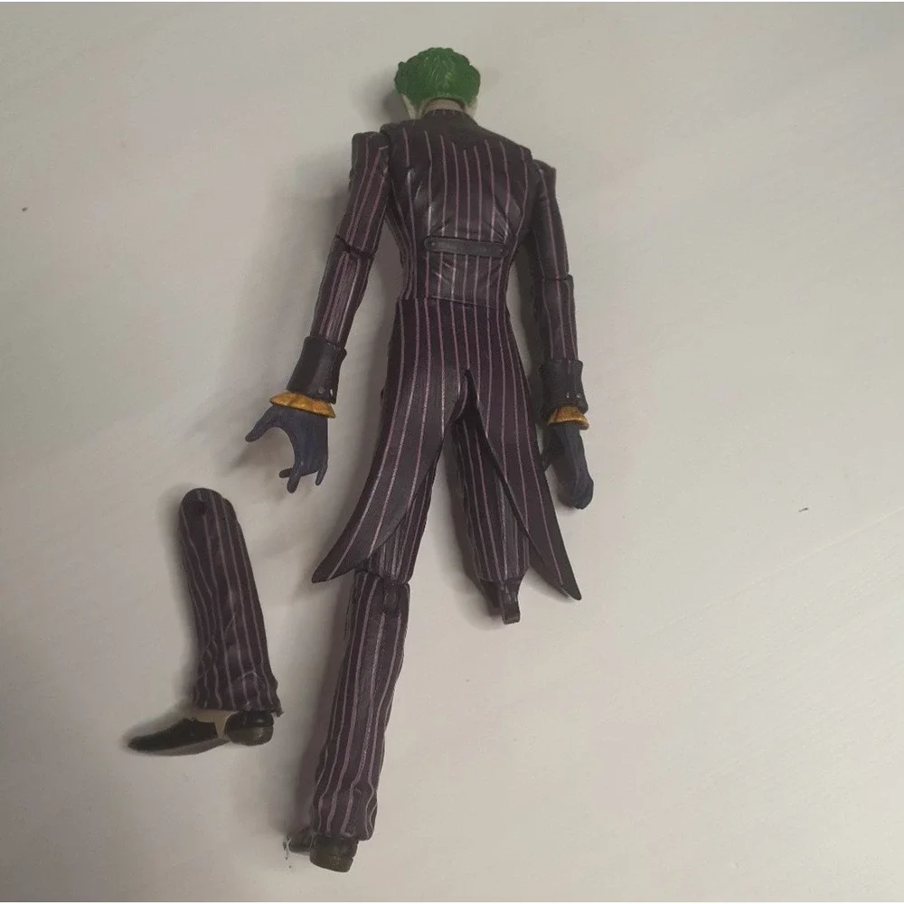 DC Batman 6.5' The Dark Knight‎ Arkham Asylum Joker 7' Action Figure Broken Leg